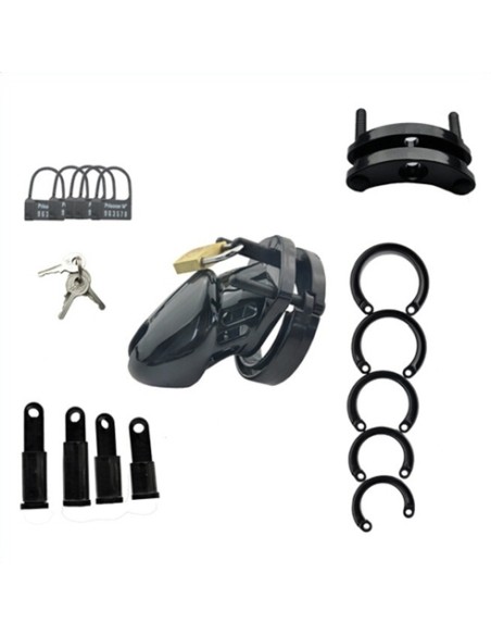 Cage de chasteté MINI LOCKY 6 x 3.2 cm Noire