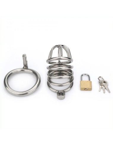 Cage de chasteté Birdy métal 8 x 3.5 cm - Cages de Chasteté - 2