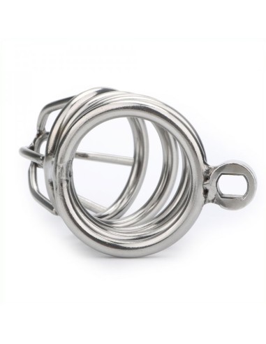 Cage de chasteté Birdy métal 8 x 3.5 cm - Cages de Chasteté - 4