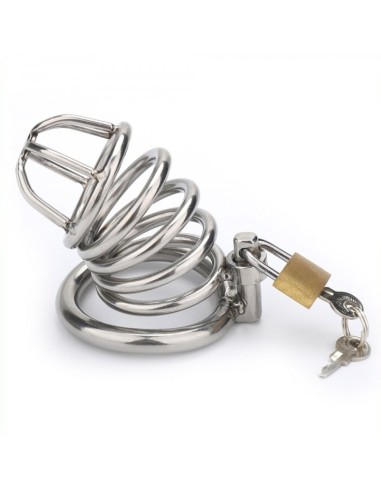 Cage de chasteté Birdy métal 8 x 3.5 cm - Cages de Chasteté - 5