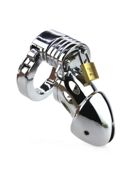 Cage de chasteté Modula métal 9 x 3.5 cm Cage de chasteté Modula métal 9 x 3.5 cm