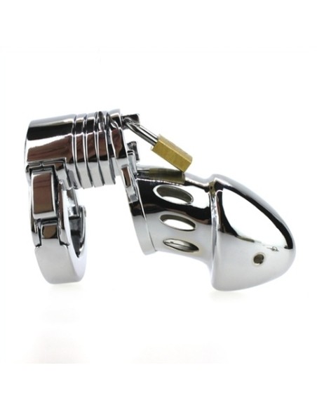 Cage de chasteté Modula métal 9 x 3.5 cm Cage de chasteté Modula métal 9 x 3.5 cm