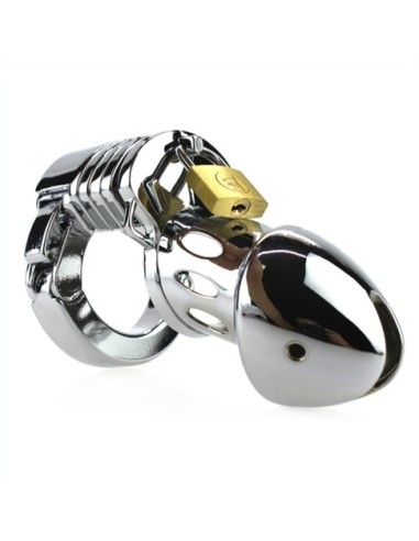 Cage de chasteté Modula métal 9 x 3.5 cm