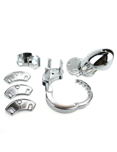 Cage de chasteté Modula métal 9 x 3.5 cm