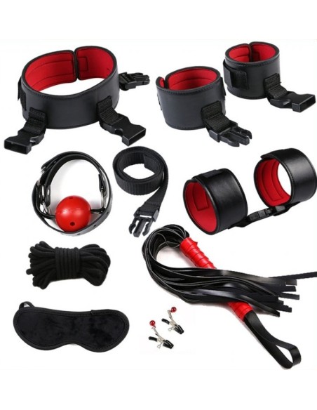 Kit Eye-Splice Noir-Rouge 8 pièces Kit Eye-Splice Noir-Rouge 8 pièces