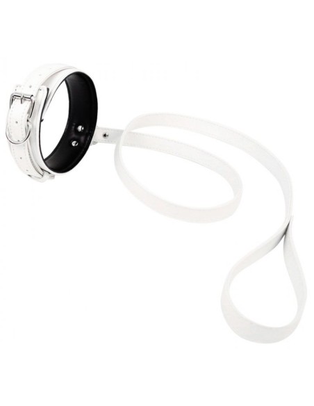 Collier et Laisse Lighty Blanc Collier et Laisse Lighty Blanc