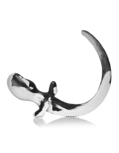 Plug Queue Puppy Tail Beagle 9.5 x 5 cm Blanc