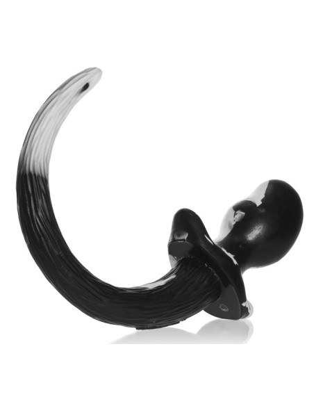 Plug Queue Puppy Tail Bulldog 11.5 x 6 cm Blanc