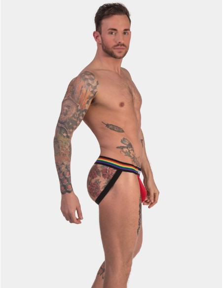 Jockstrap Barcode Pride rouge Jockstrap Barcode Pride rouge