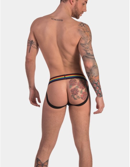 Jockstrap Barcode Pride rouge Jockstrap Barcode Pride rouge