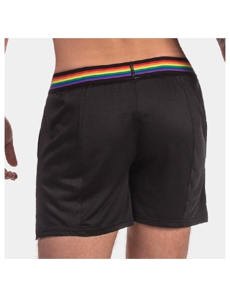 Short Barcode Pride Noir