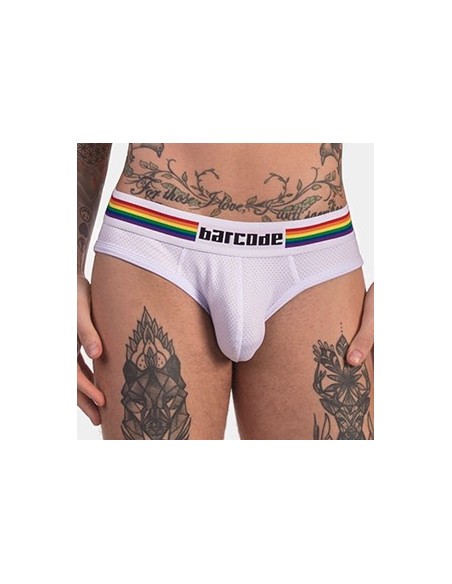 Slip Barcode Pride Blanc Slip Barcode Pride Blanc