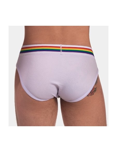 Slip Barcode Pride Blanc Slip Barcode Pride Blanc