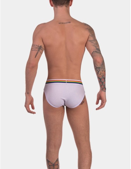 Slip Barcode Pride Blanc Slip Barcode Pride Blanc