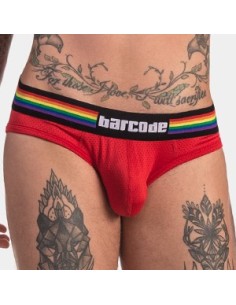 Slip Barcode Pride Rouge