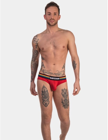 Slip Barcode Pride Rouge Slip Barcode Pride Rouge
