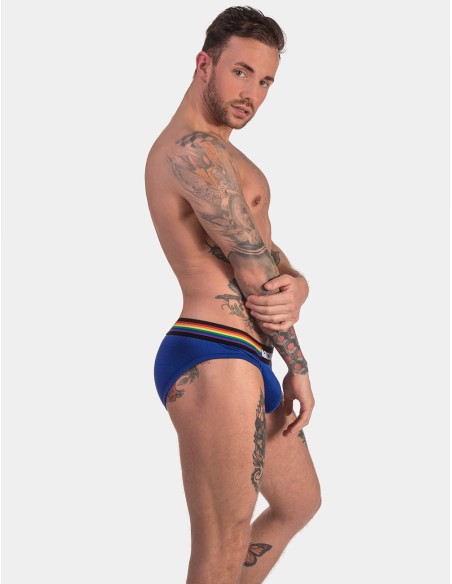 Slip Barcode Pride Bleu