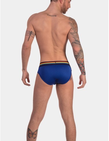 Slip Barcode Pride Bleu