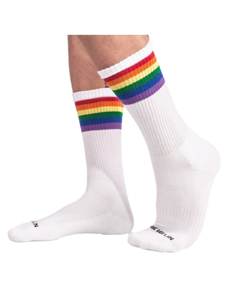 Chaussettes Gym Socks Rainbow