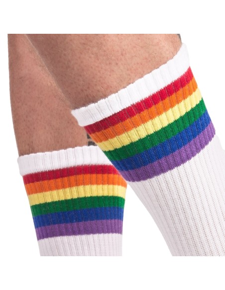 Chaussettes Gym Socks Rainbow