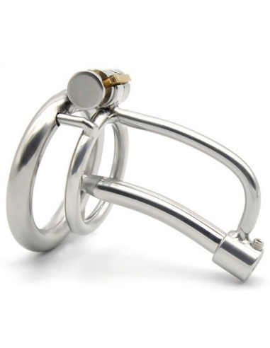 Cage de chasteté avec Tige Urètre 5cm - Diamètre 8mm