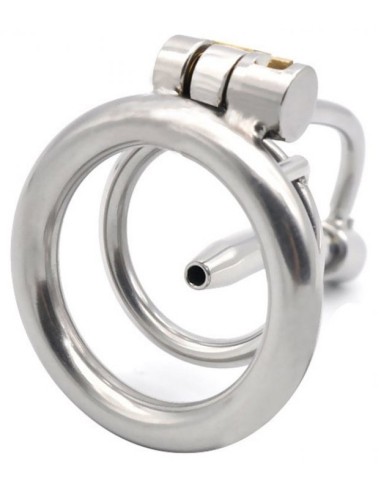 Cage de chasteté avec Tige Urètre 5cm - Diamètre 8mm