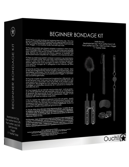 Kit Bondage Débutant 6 Pièces Kit Bondage Débutant 6 Pièces