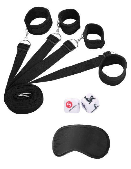 Kit 4 Attaches de lit Bondage