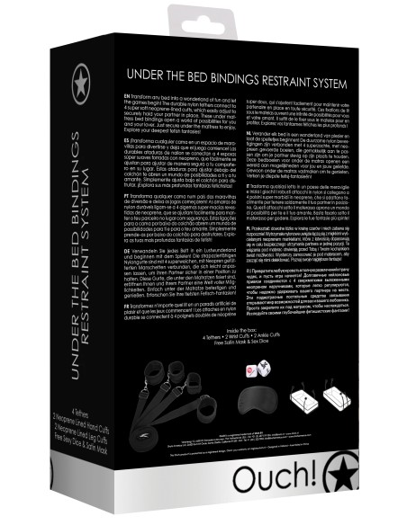 Kit 4 Attaches de lit Bondage