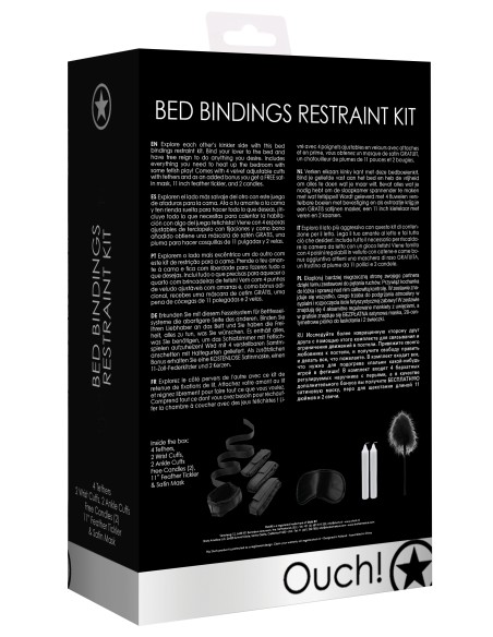 Kit Bondage Bed 4 pièces Kit Bondage Bed 4 pièces