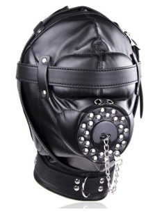 Cagoule Sensory Masked Simili noire