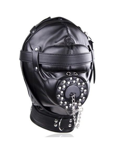 Cagoule Sensory Masked Simili noire