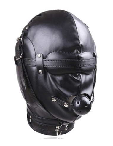 Cagoule SM SENSORY PRIVATION Noire - Cagoules & Masques - 2