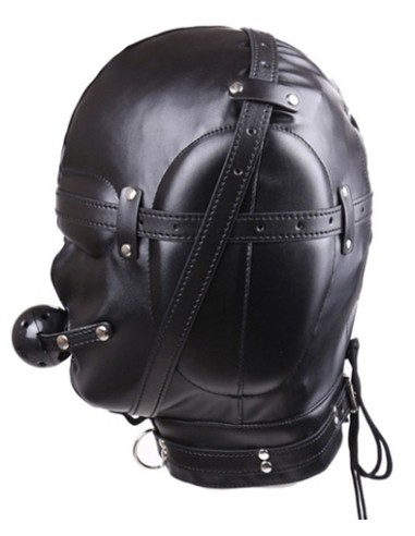 Cagoule SM SENSORY PRIVATION Noire - Cagoules & Masques - 3