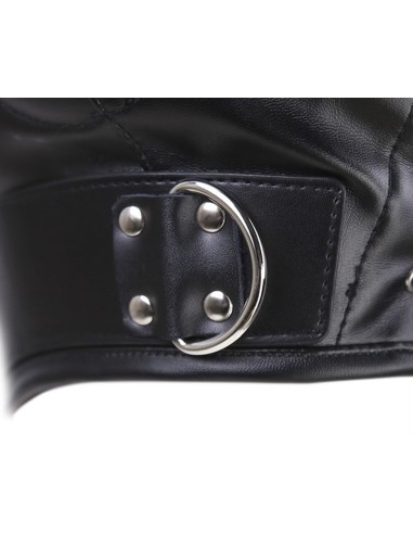 Cagoule Thicker Ear Simili noir