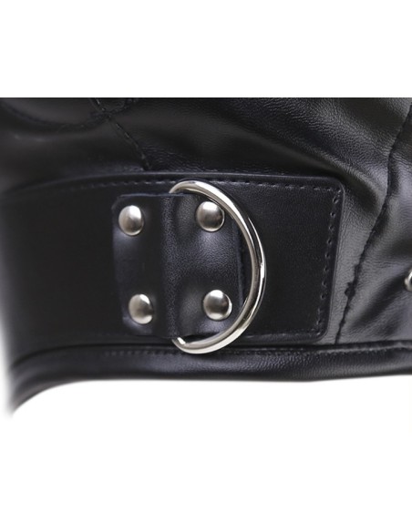 Cagoule Thicker Ear Simili noir