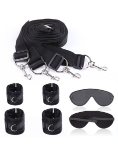 Kit pour le lit Bed Bindings Noir