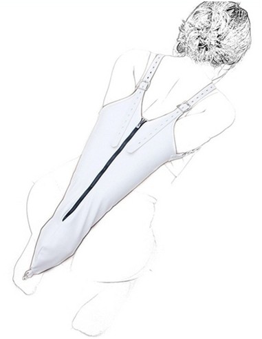 Camisole Strict Leather Zipper