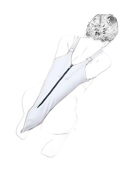 Camisole Strict Leather Zipper