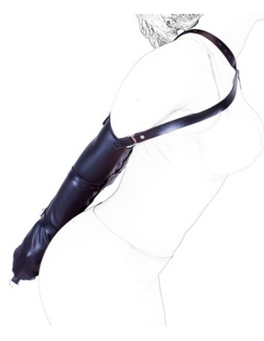 Camisole Strict Leather Zipper