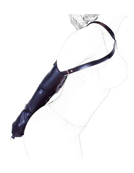 Camisole Strict Leather Zipper