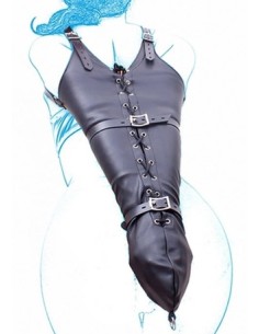 Camisole Strict Leather Fastens