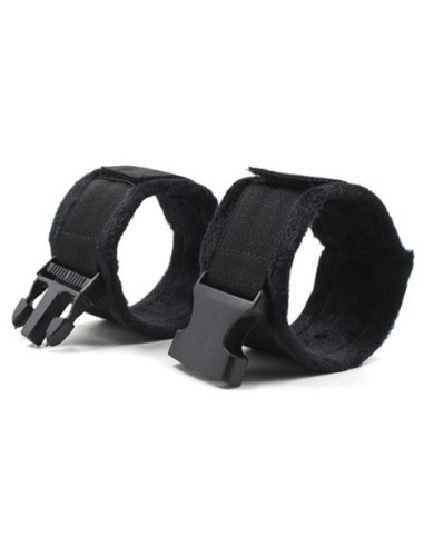 Menottes de poignets Buckle noir