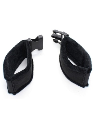 Menottes de poignets Buckle noir