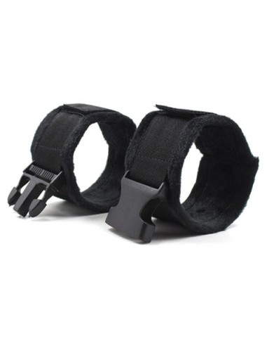 Menottes de chevilles Buckle Noir