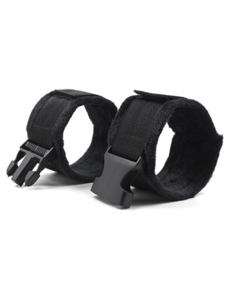 Menottes de chevilles Buckle Noir