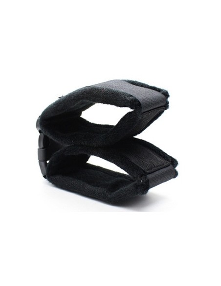 Menottes de chevilles Buckle Noir