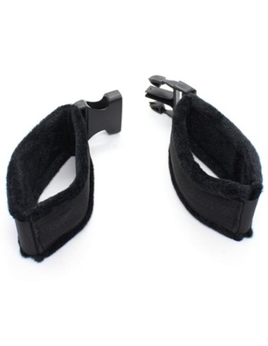 Menottes de chevilles Buckle Noir