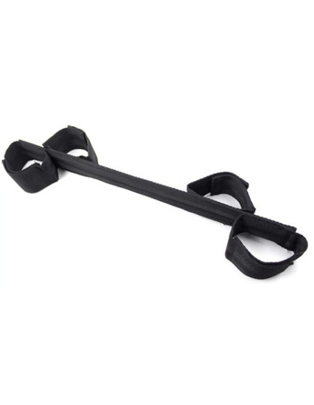 Barre plate avec 4 Menottes Scratch 45cm