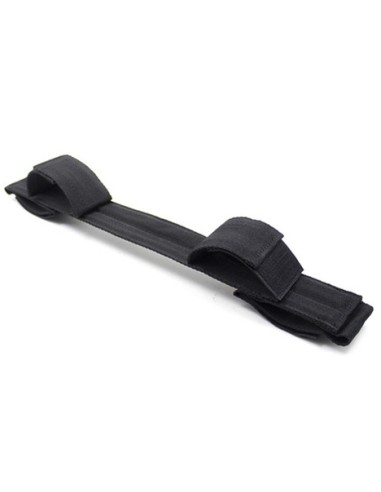 Barre plate avec 4 Menottes Scratch 45cm